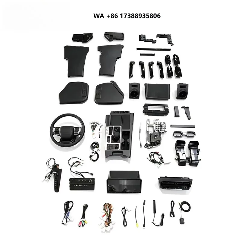 Longever Auto Interior Parts Interior Upgrade Kit for Land Cruiser Prado Lc150 to LC250 Fj150 Refit Dashboard Center Console