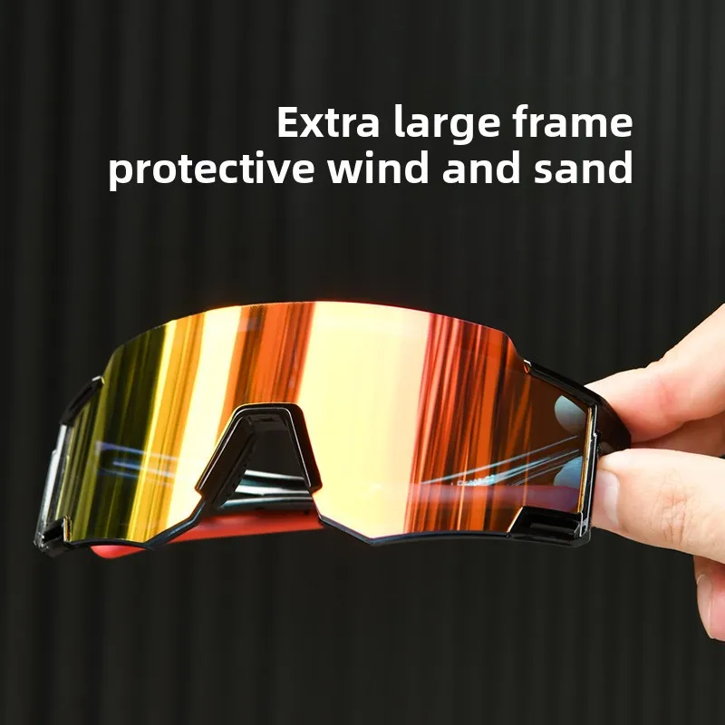 

New photosensitive color changing riding glasses, bicycle windproof glasses, eye protection glasses for day and night use
