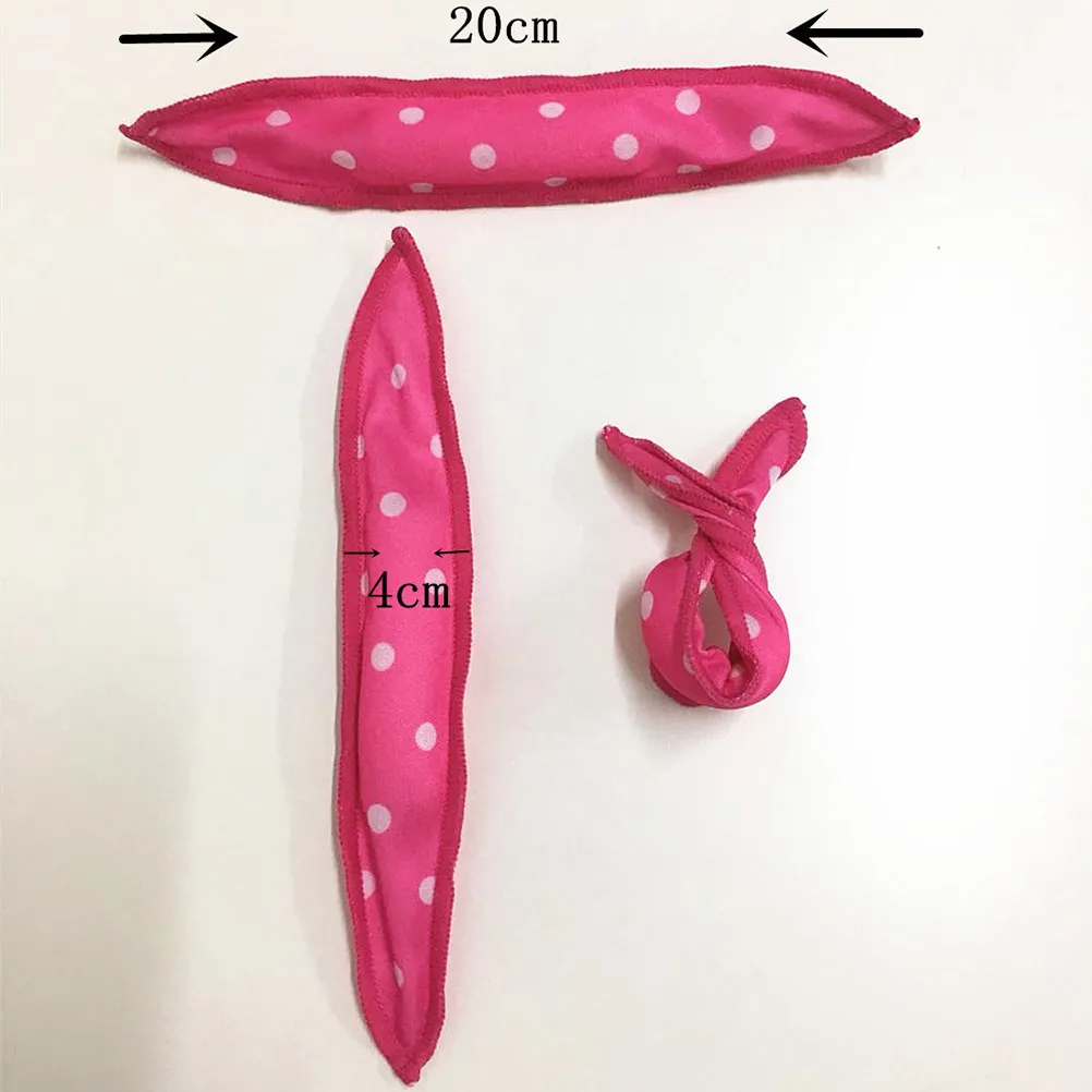 20Pcs Sponge Hair Curlers Eco Friendly Hair Rollers for Natural Waves DIY Home Styling Tool Night Sleep Curling Set Pink