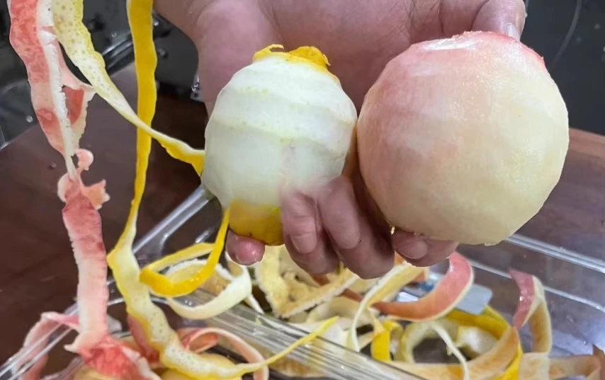 Elektryczna obieraczka do kiwi, obieraczka do pomarańczy, obieraczka do owoców i cytryn