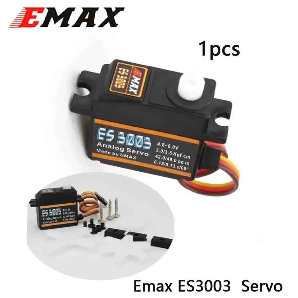 

EMAX ES3003 пластиковый аналоговый сервопривод 17,5 г водонепроницаемый сервопривод с шестернями для автомобиля, вертолета, лодки, самолета, аксессуары RC