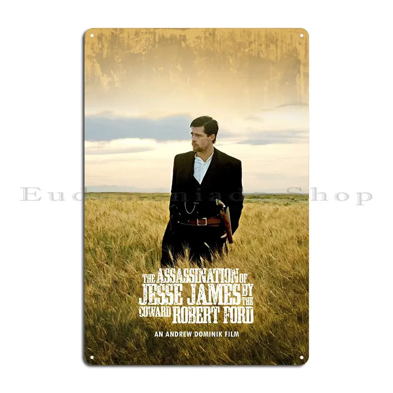 Jesse James Metal Sign Design Home Garage Printing Wall Mural Tin Sign Poster