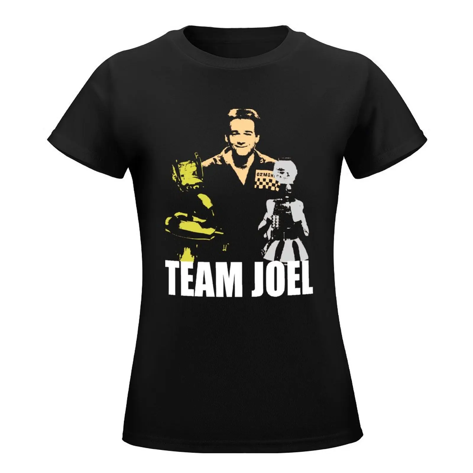 MST3K Team Joel T-Shirt summer top animal print shirt for girls hippie clothes graphics Woman T-shirts