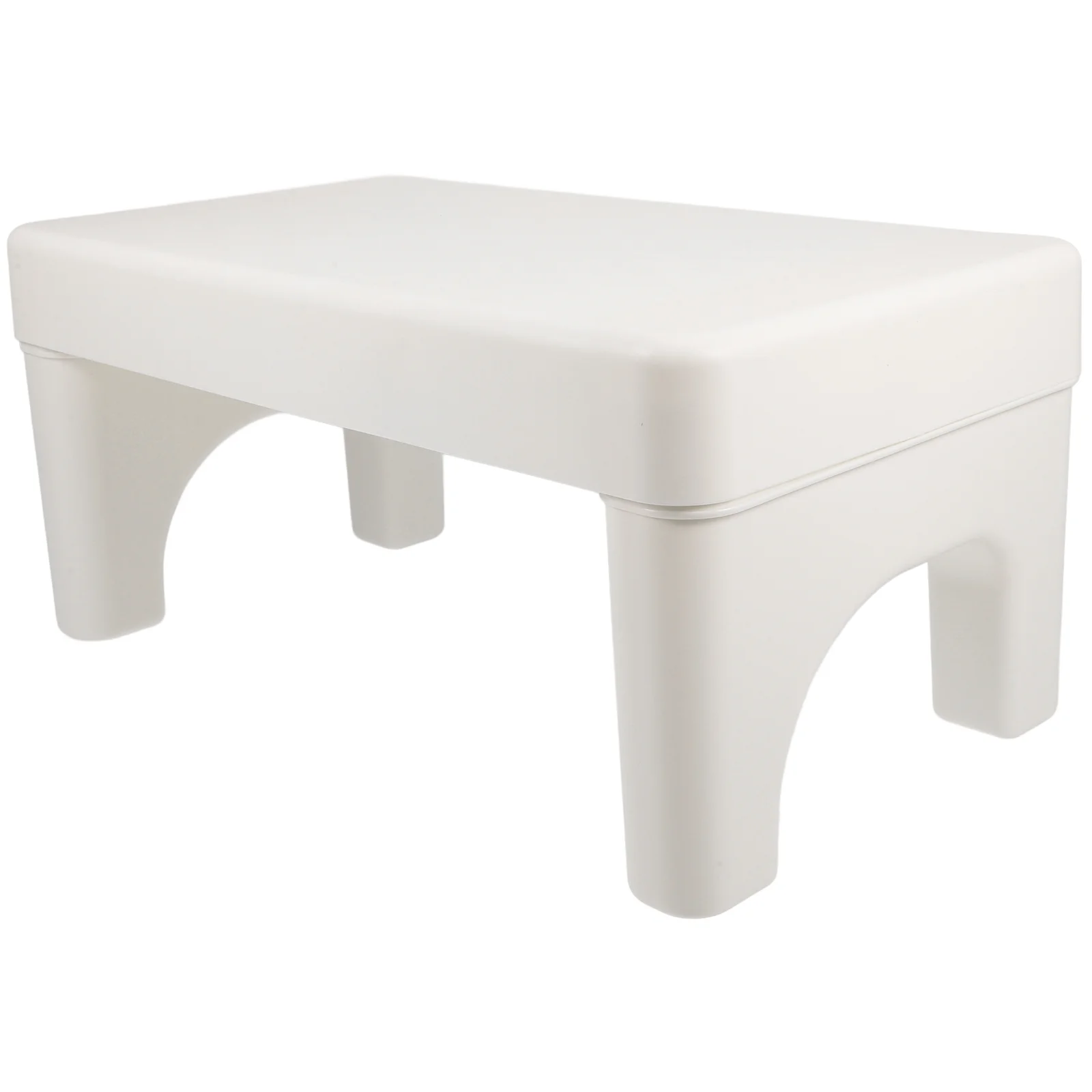 

Toilet Step Stool Foldable Squatting Thicken Bath Seat White Poop for Bathroom Adults Child