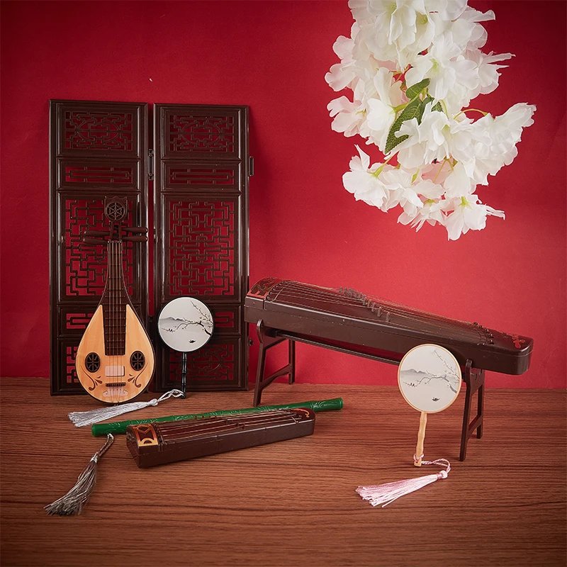 สไตล์จีนใหม่ตุ๊กตาอุปกรณ์ตกแต่ - Musical Instrument Groups บทวิจารณ์และราคา