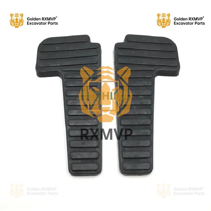 For Doosan Daewoo Dh150 Dh220 Dh225 Dh300-5-7 Walking Foot Pedal Rubber Cover Iron Frame Excavator Accessories