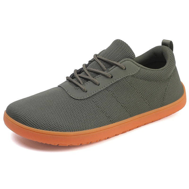 Minimalist Sneakers for Men Wide Toe Barefoot Walking Shoes Unisex Casual Shoes Breathable Zero Sole Women Trail Running Shoes