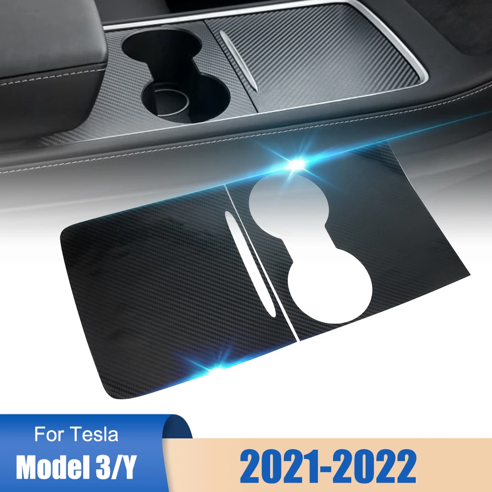 

Для Tesla Model 3 Model Y 21-22, многостильная пленка из ПВХ, автомобильная наклейка на центральную панель управления, украшение интерьера, отделка центральной консоли