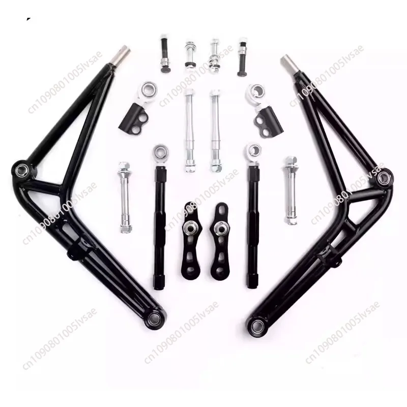 Suitable for racing competition BMW E36 E46 front and lower swing arm large angle, rear beam angle adjustment tie rod