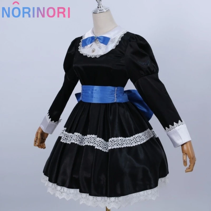 Anime Panty & Stocking with Garterbelt Younger Sister Anarchy Stocking Cosplay Costume Gothic Maid Lolita Dress Wig Long Socks