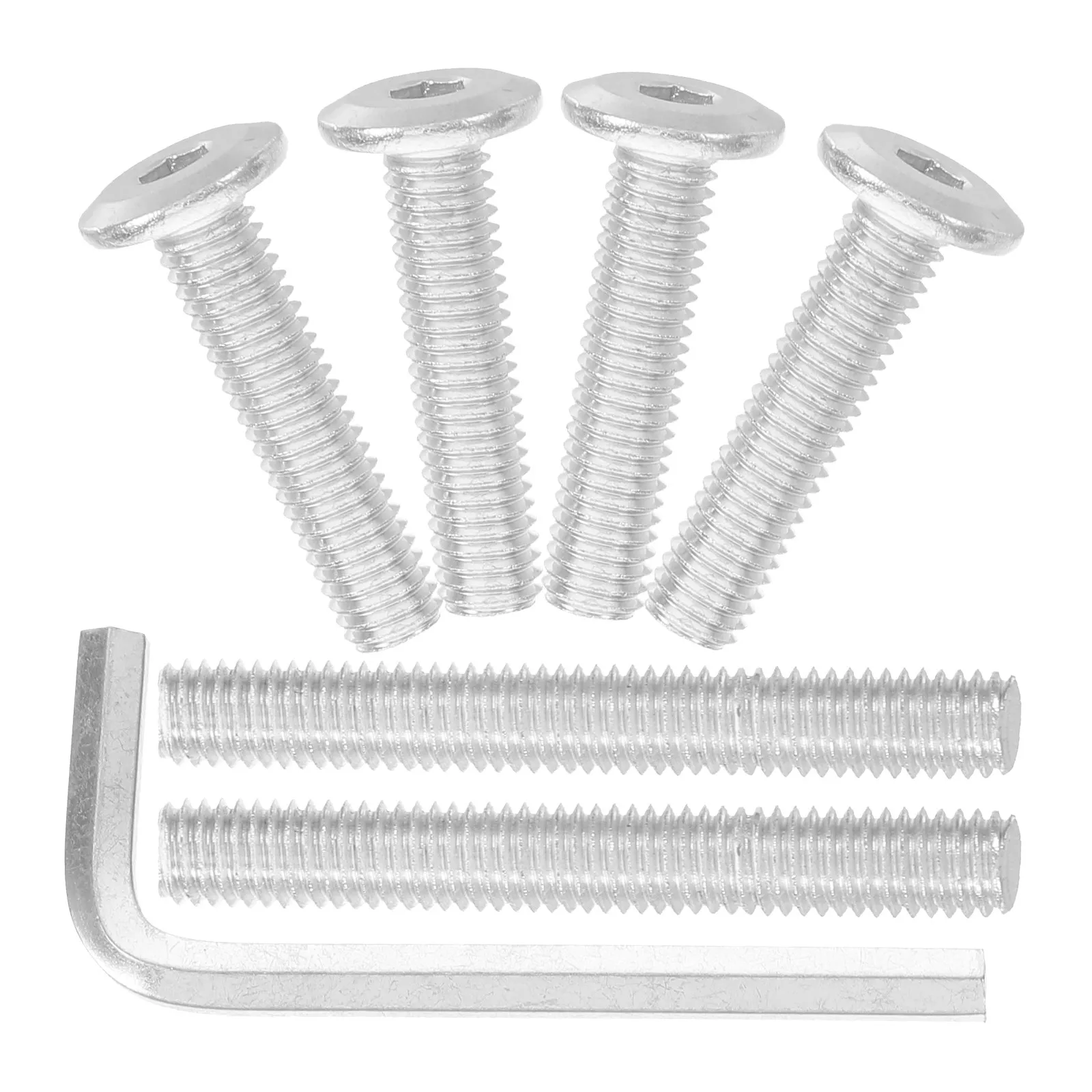 1Set Cat Tree Replacement Parts Flat Socket Screws Extended Length Full Thread Bolts Adjustable Height Easy Install