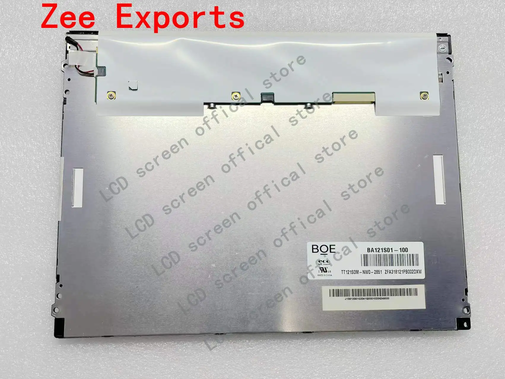 

Original 12.1 Inch LCD Display Screen Panel BA121S01-100 BA121S01 100 BA121S01-200 100% Tested Good For Shipping