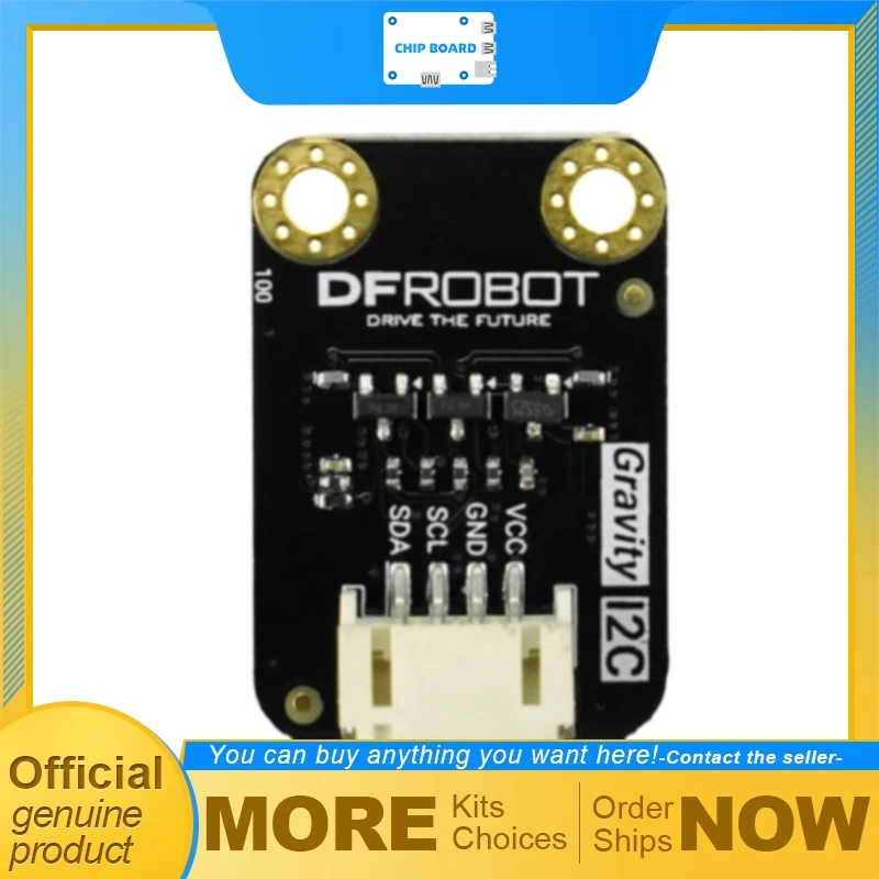 

DFRobot Gravity SFA40 HCHO Gas Sensor Board with Sensirion SFA40, 0-1000ppb Formaldehyde Detection, ±20ppb Precision