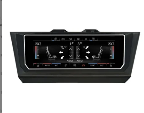 

LCD Air Condition AC Panel Climate Voice Control Board for VW Golf 7Golf 6 Jetta Tiguan L Passat B8 Magotan Sagitar