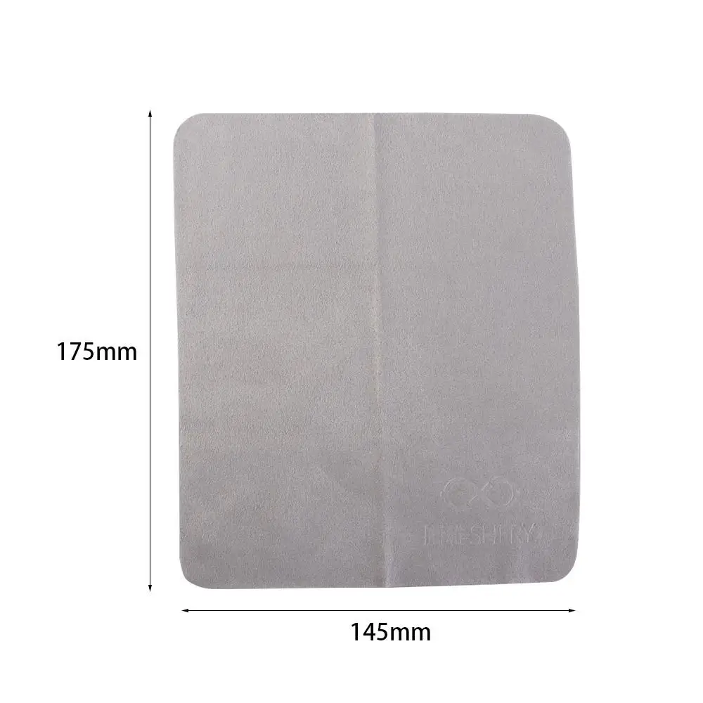 10Pcs Letter Glasses Cleaner Cloth Suede Soft Lens Cleaner Cloth Microfiber Solid Color Sunglasses Cleaning Wipes Female/Male