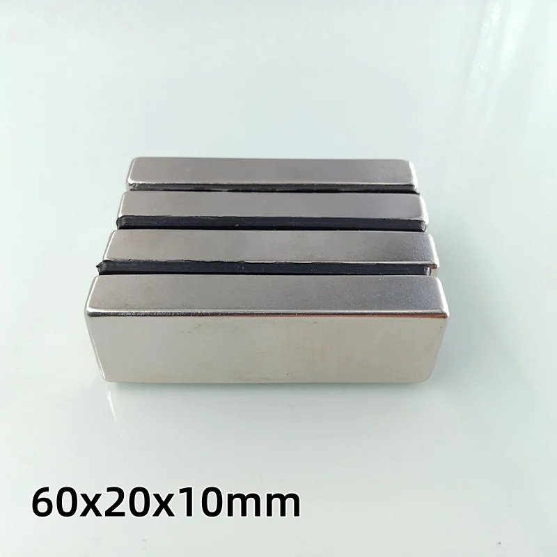 60x20x10mm Square Magnets Can Be Widely Used for Refrigerators, Office Document Fixation and DIY 60x20x10mm