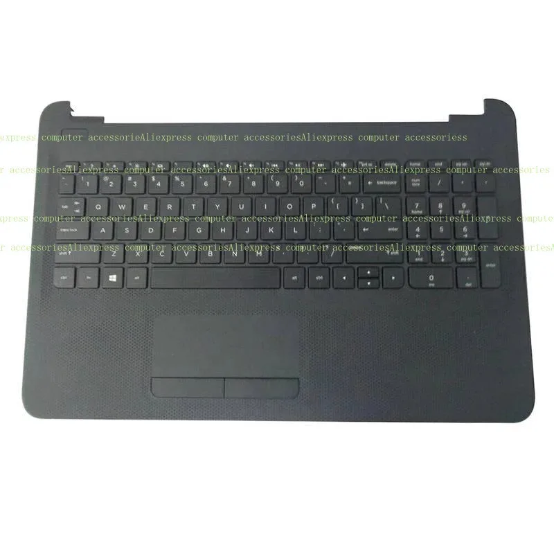 

AS+ для HP 15-AC 15-AF Черная клавиатура и тачпад с упором для рук 813974-001