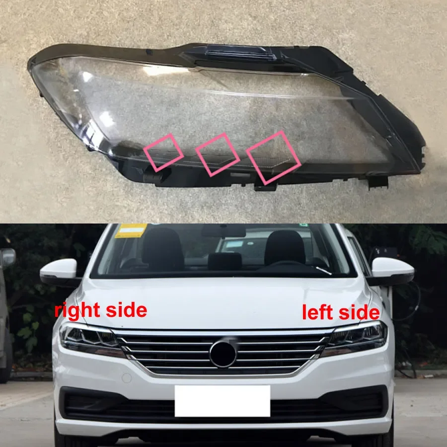 

For VW Lavida Plus 2018 2019 2020 Halogen Headlight Cover Lampshade Case Headlamp Shell Plexiglass Auto Replacement Parts