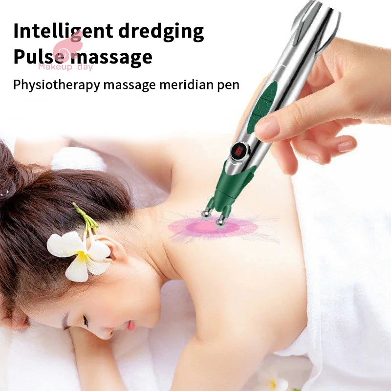 

Pen Painkiller Acupuncture Massageador Meridian Physiotherapy Instrument Acupuncture Massage Tool Pen Blood Circulation Energy