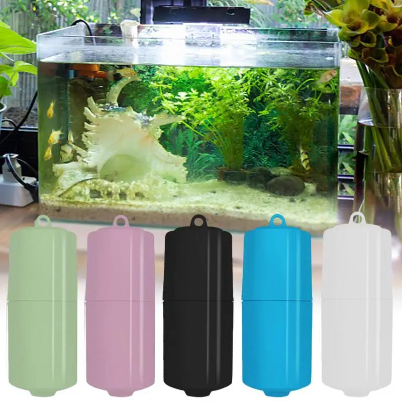 Aquarium Oxygen Air Pump USB Small Oxygenator For Fish Tank Silent Air Compressor Mini Aerator Portable Fish Tank Accessories