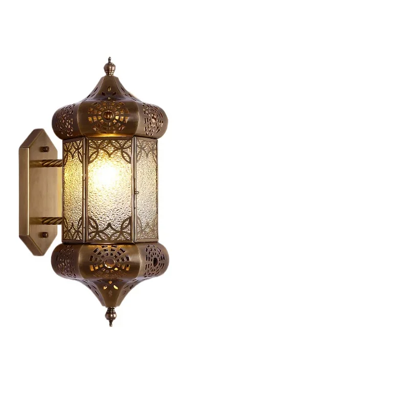 

LED wall lamp retro villa garden garden lamp European outdoor waterproof lamp