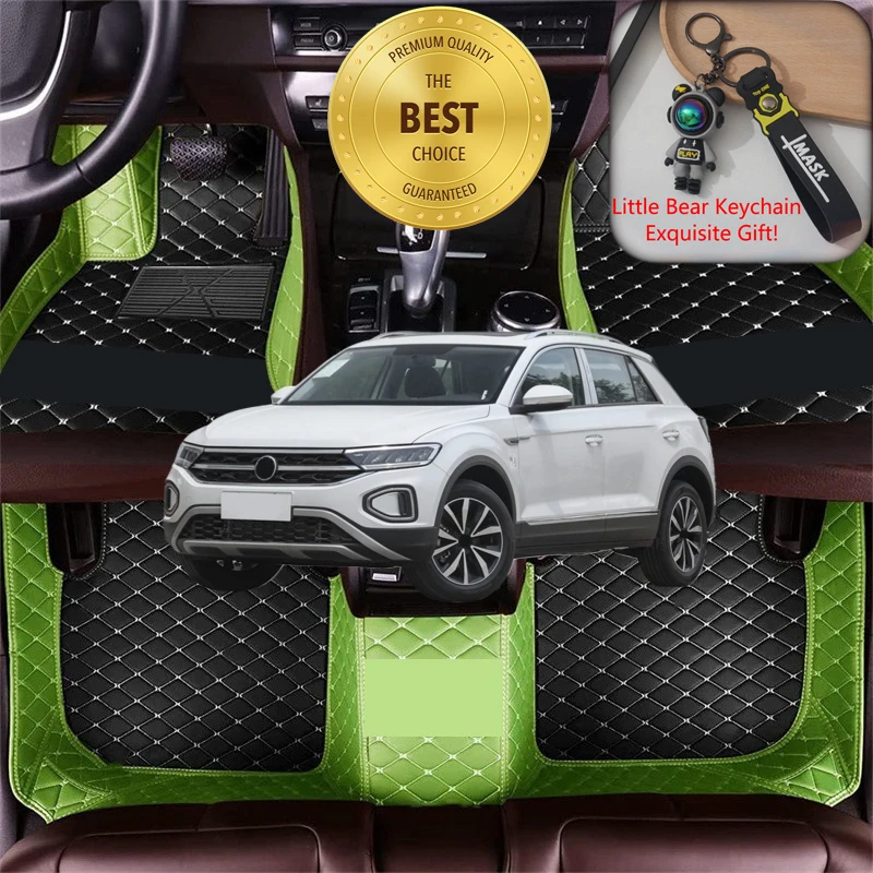 Custom Fit for VW T-Roc SUV 2017-2026 Car Floor Mats Luxury Car Accessories Auto Carpet Liner Mats Left/Right-hand Drive