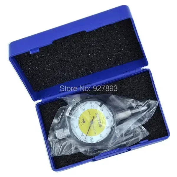 Shahe 0-3 mm Dial Indicator Precision Measurement Tools MINI Metric Dial Indicator Gauge Dial Gauge