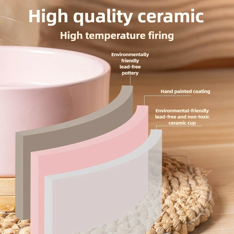 ثرموستاتي القط وعاء الماء القط التدفئة السيراميك القطط موزع مياه كلب جرو هريرة شارب الحيوانات الأليفة الكلاب القطط الأطباق لوازم