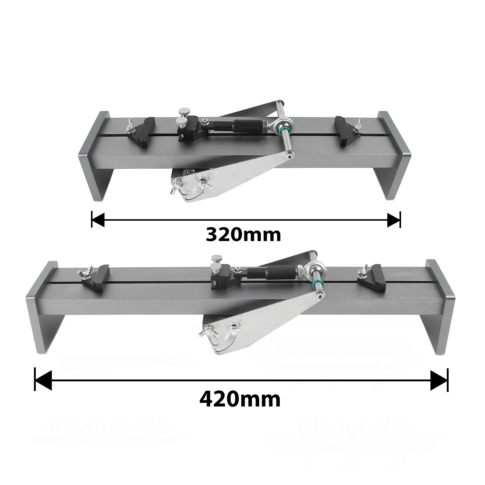 Aluminum Knife Sharpening Frame - Professional Fixed Angle Sharpener for Scissors, Planer, Chisel Manual Whetstone Grinder Tool