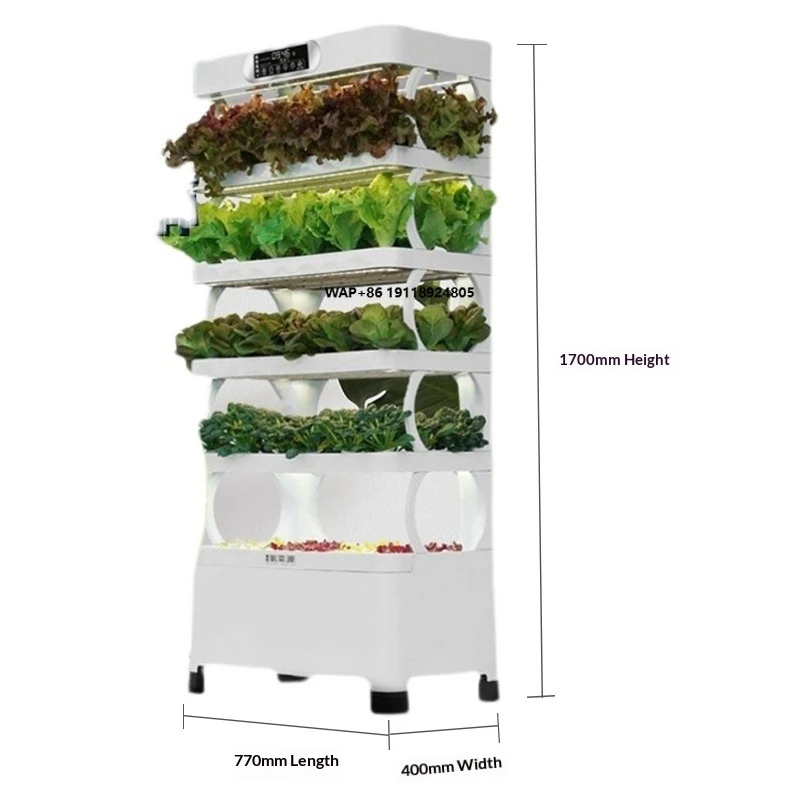 

Hydroponic Intelligent Multi-layer Durable Vegetable Growing Machine Pump Indoor Soilless Cultivation Easy Operate Seedling