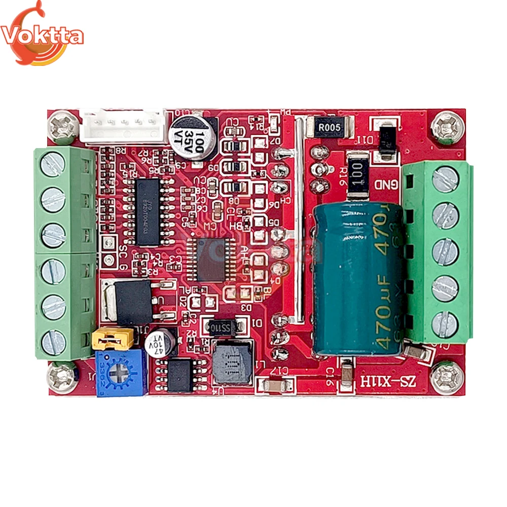 BLDC Three Phase DC Brushless Motor Controller DC6-60V DC9-60V 400W PWM Hall Motor Control Driver Board Motor Speed Controller