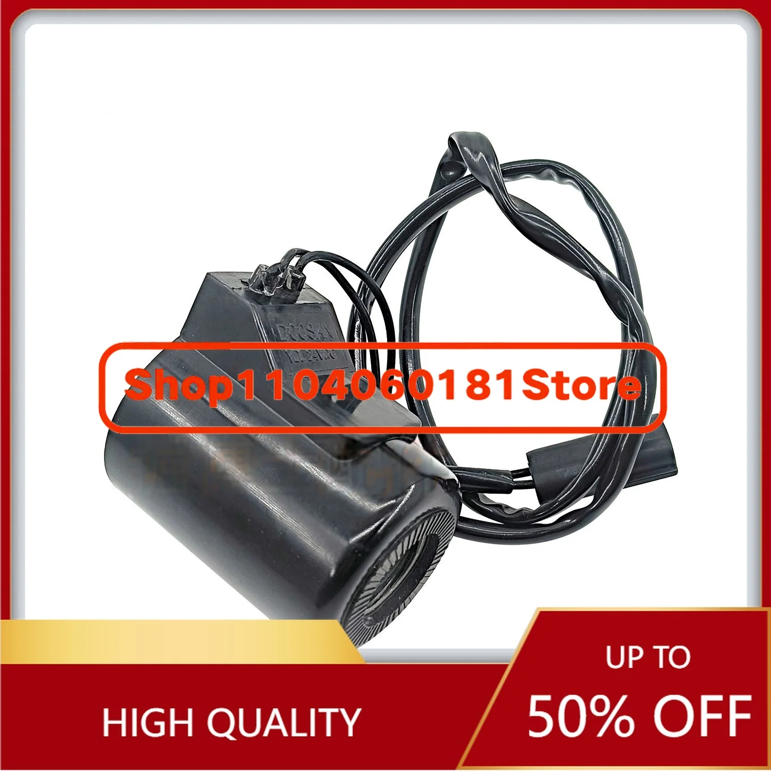 

DH300-7-5 Совершенно новый пилотный предохранительный замок экскаватора, отверстие катушки электромагнитного клапана, высота 20 мм, 64 мм