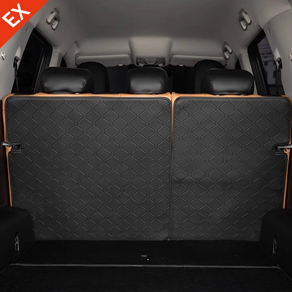 

Для GWM Haval H5 2024-2026 кожаная накладка на спинку заднего сиденья: коврик в багажник и аксессуар для салона автомобиля с защитой от ударов