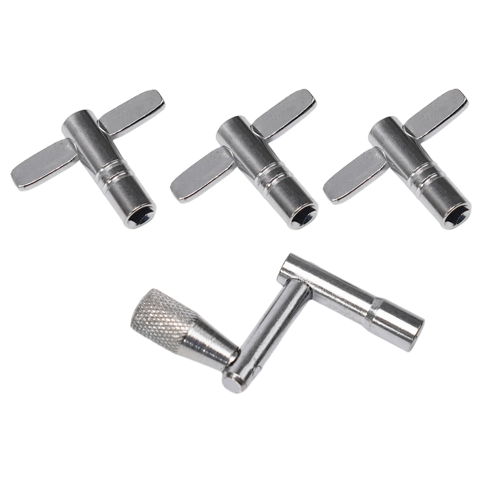 Brand New Drum Key Z Style T Style Chrome-plated Steel Motion Speed Key Replacing Drumheads Percussion Accessories