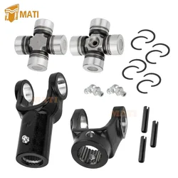 Front Prop Shaft Yoke & U-Joint (2 Side) for Polaris Ranger 570 2014-2019 Ranger 570 Crew 2014-2021 Ranger 570 3235502 3260133