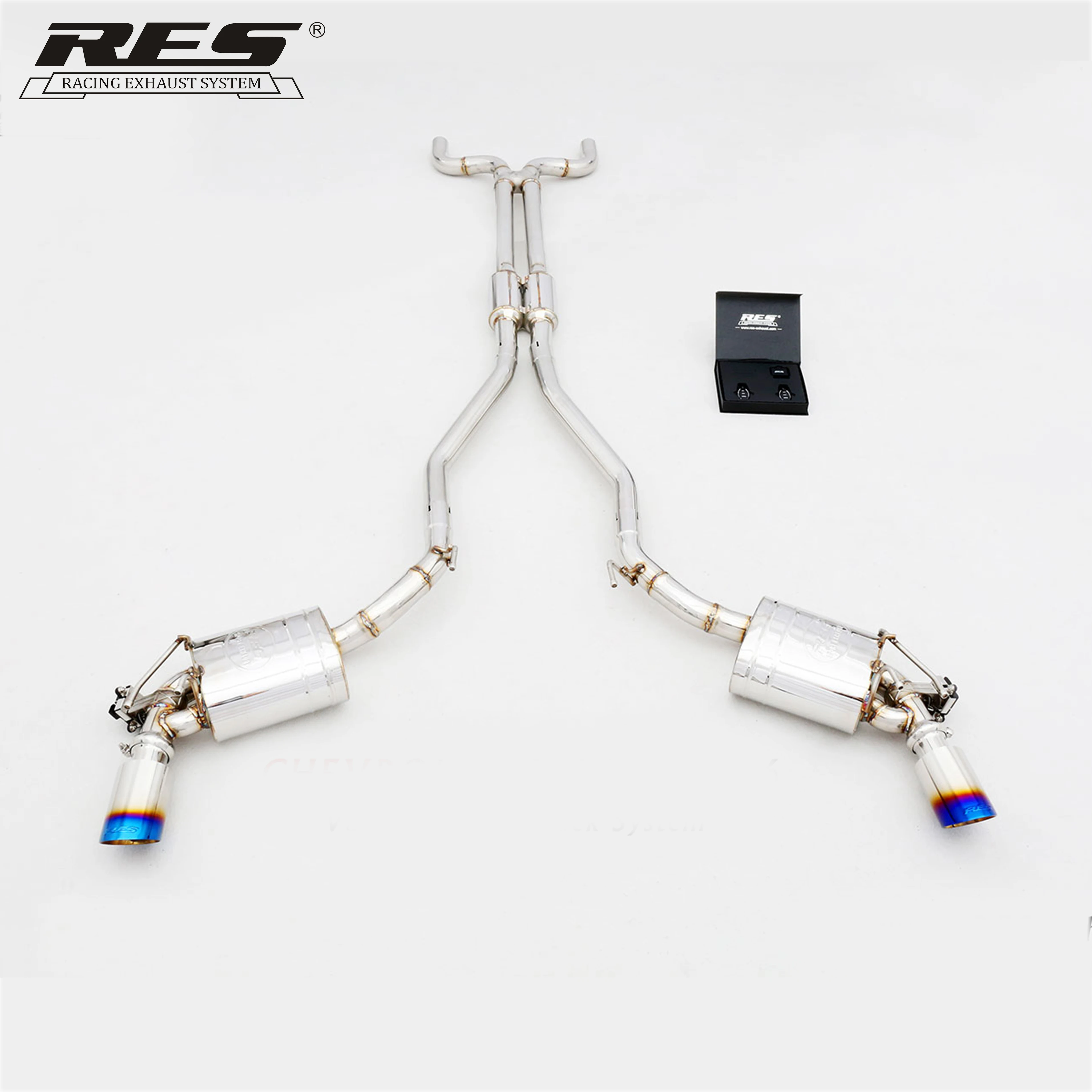 Hot Sale Custom Catback For Chevrolet Camaro 3.6/6.2 All SS304/Titanium Exhaust Valvetronic Catback System