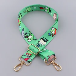 Mysterious Aliens-correa ajustable para bolso de hombro, cinturones anchos de repuesto, hebilla dorada cruzada