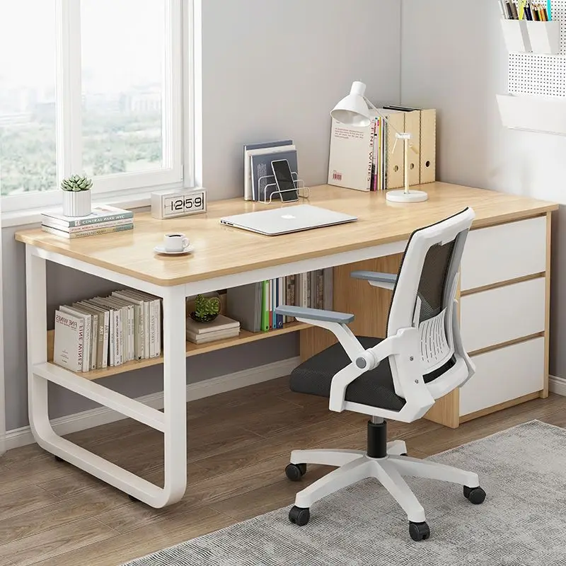 

Simple desk computer desk desktop home desk chair study rental house home bedroom table