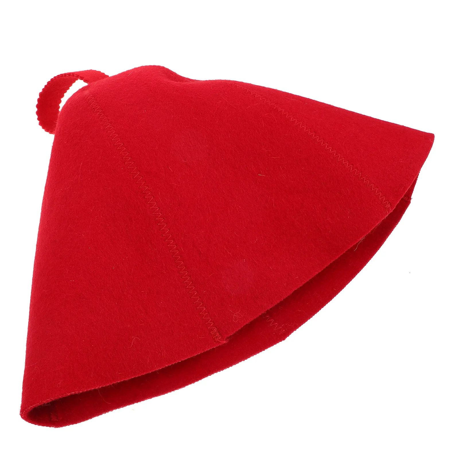 

Felt Sauna Hat Thick Water Absorbent Breathable For Women Long Hair Lightweight Bathing Hat Sauna Accessories Bathroom