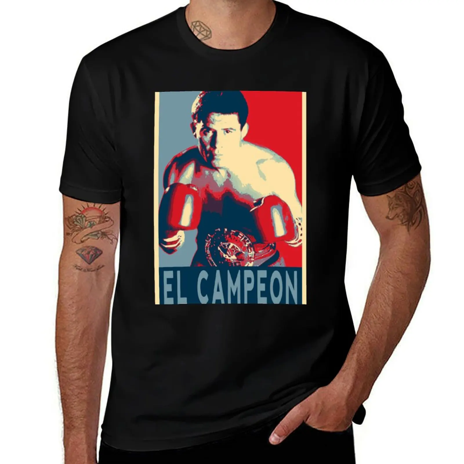 Julio Cesar Chavez Classic T-Shirt Basic Comfort Fit for Men T-Shirt