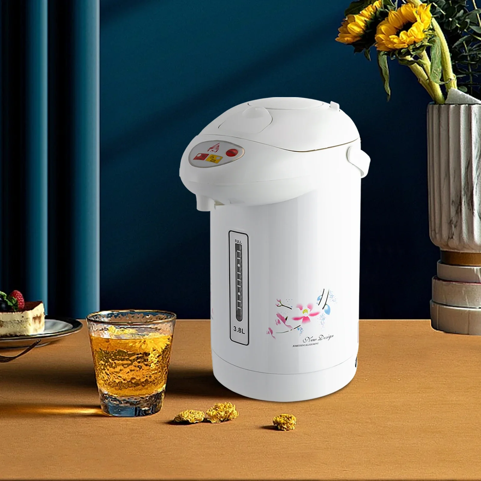 

BYMAOCAR Portable Instant Water Dispenser, Electric Hot Water Pot Urn, Instant Auto Boiler and Warmer, 3.8L/128.5Oz for Tea