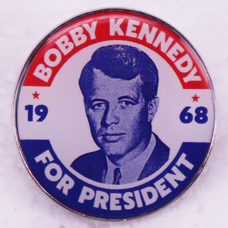 Bobby Kennedy for President Enamel Pin Brooch Metal Badge Jewelry Accessories