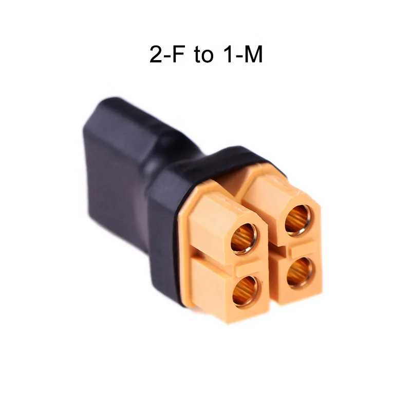 30PCS Amass XT60 Wireless Adapter Converter Connector Male Female Parallel Plug For DIY Control Parts In RC Lipo Battery Boat