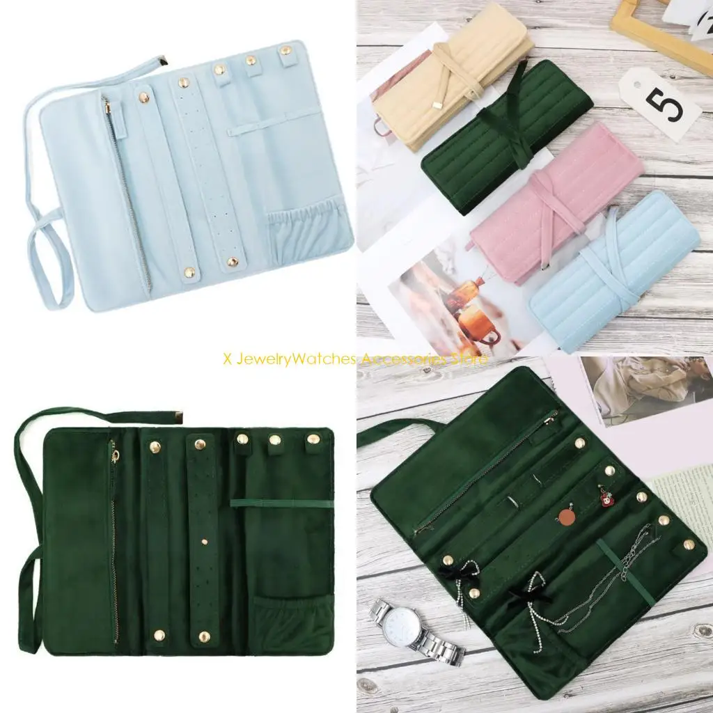 

31 КД -элегантный бархатистый ювелирный мешочек мягкий защитный корпус для хранения и туристической организации с серьгами