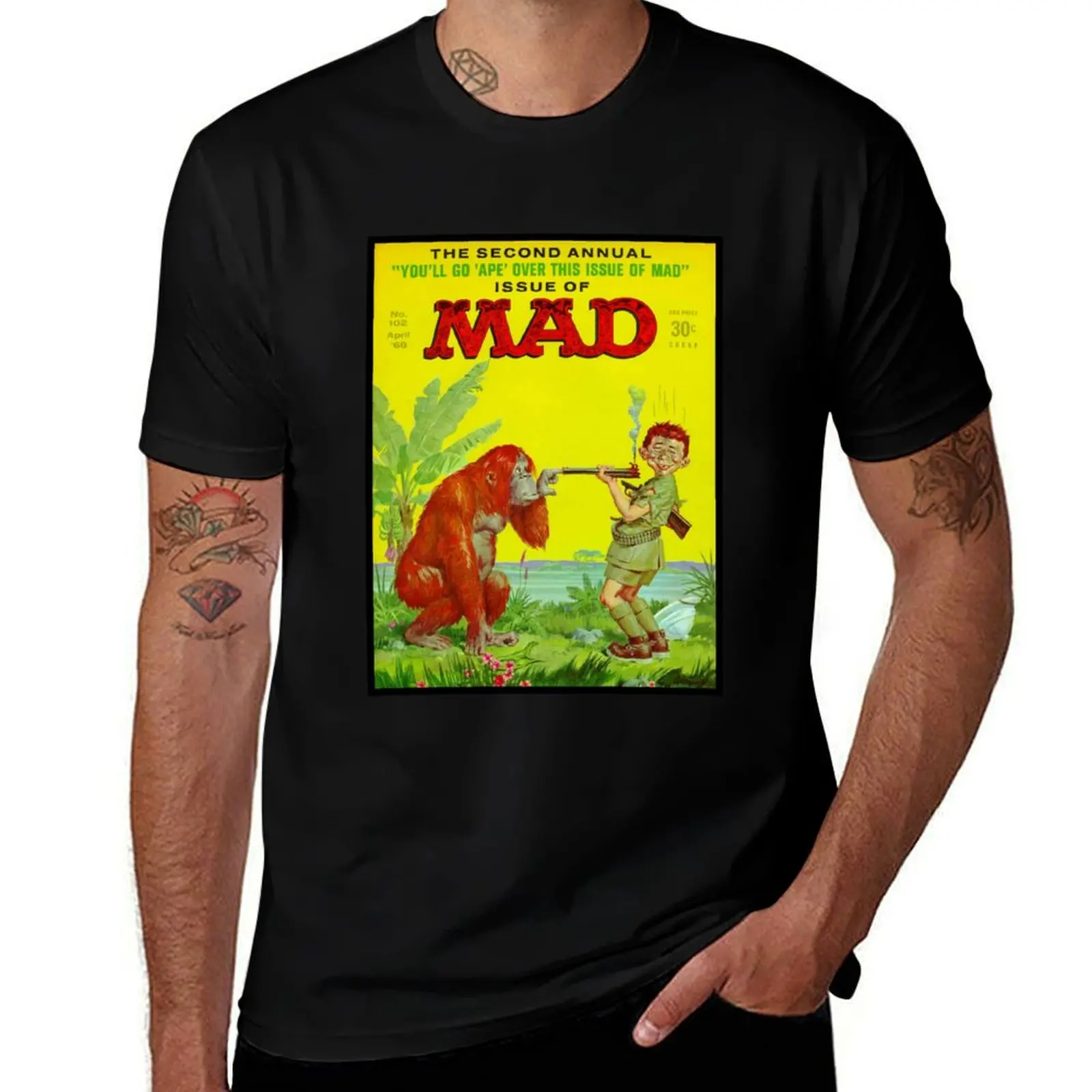 YES! YES!, ANOTHER CLASSIC VINTAGE MAD MAGAZINE COVER ART! T-Shirt Casual Daily Outfit T-Shirt