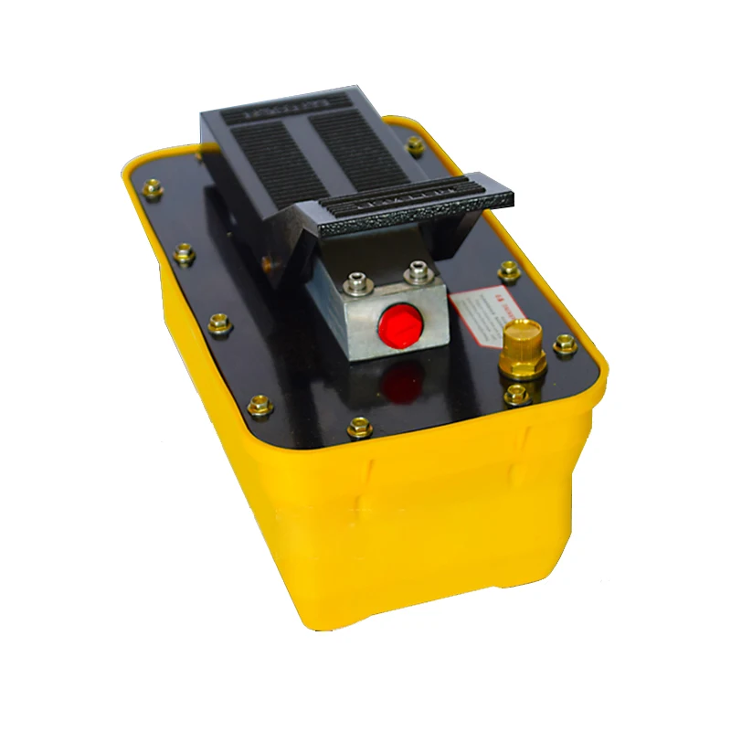 2.3L 70Mpa Girder Correction Pneumatic Hydraulic Pump Foot Operated Pump Manual Air-Driven Hydraulic Pump Power Unit