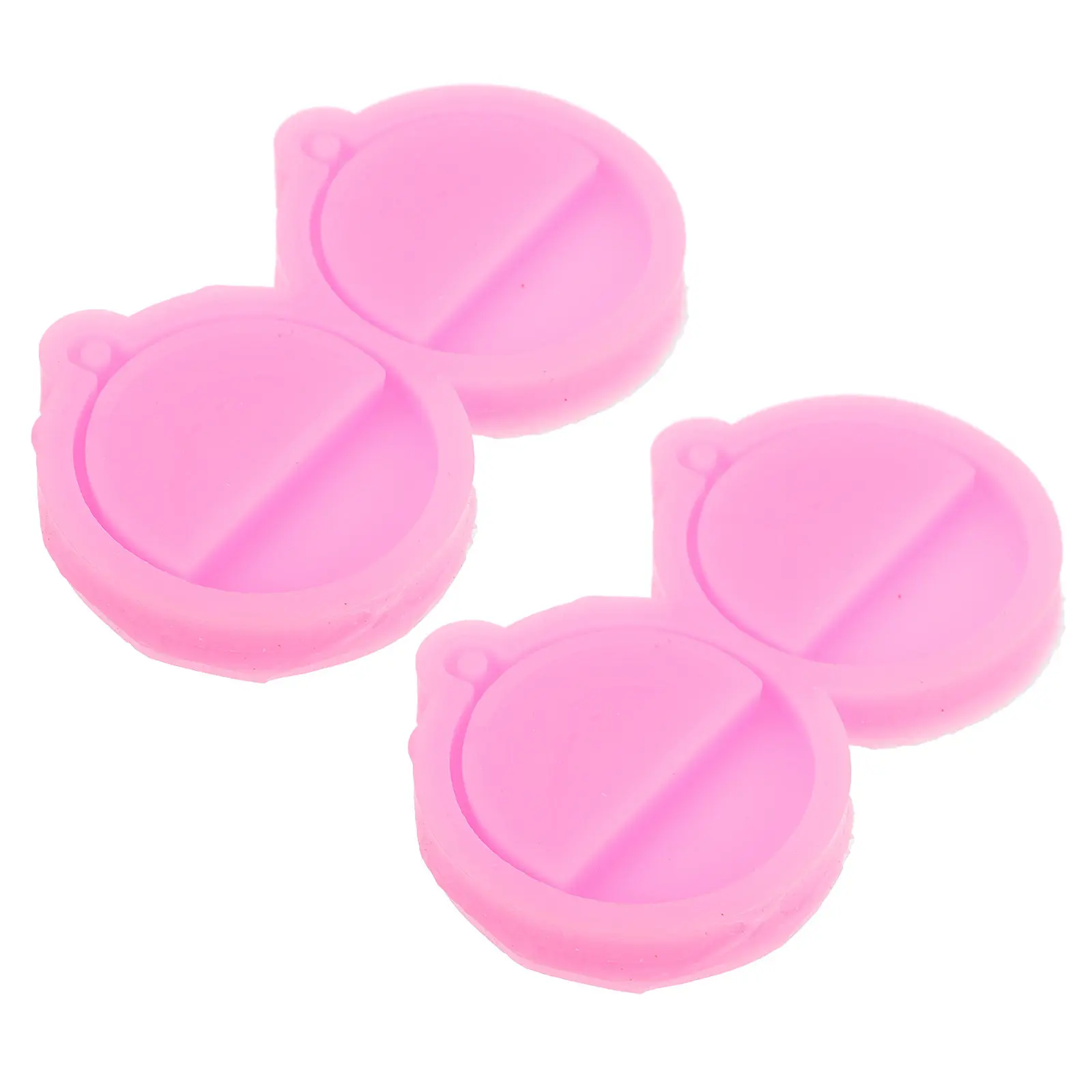 

2 шт. Премиальные силиконовые формы для серег, круглые формы для изготовления пусет, инструменты для создания украшений из смолы своими руками, подвески, литьевые формы