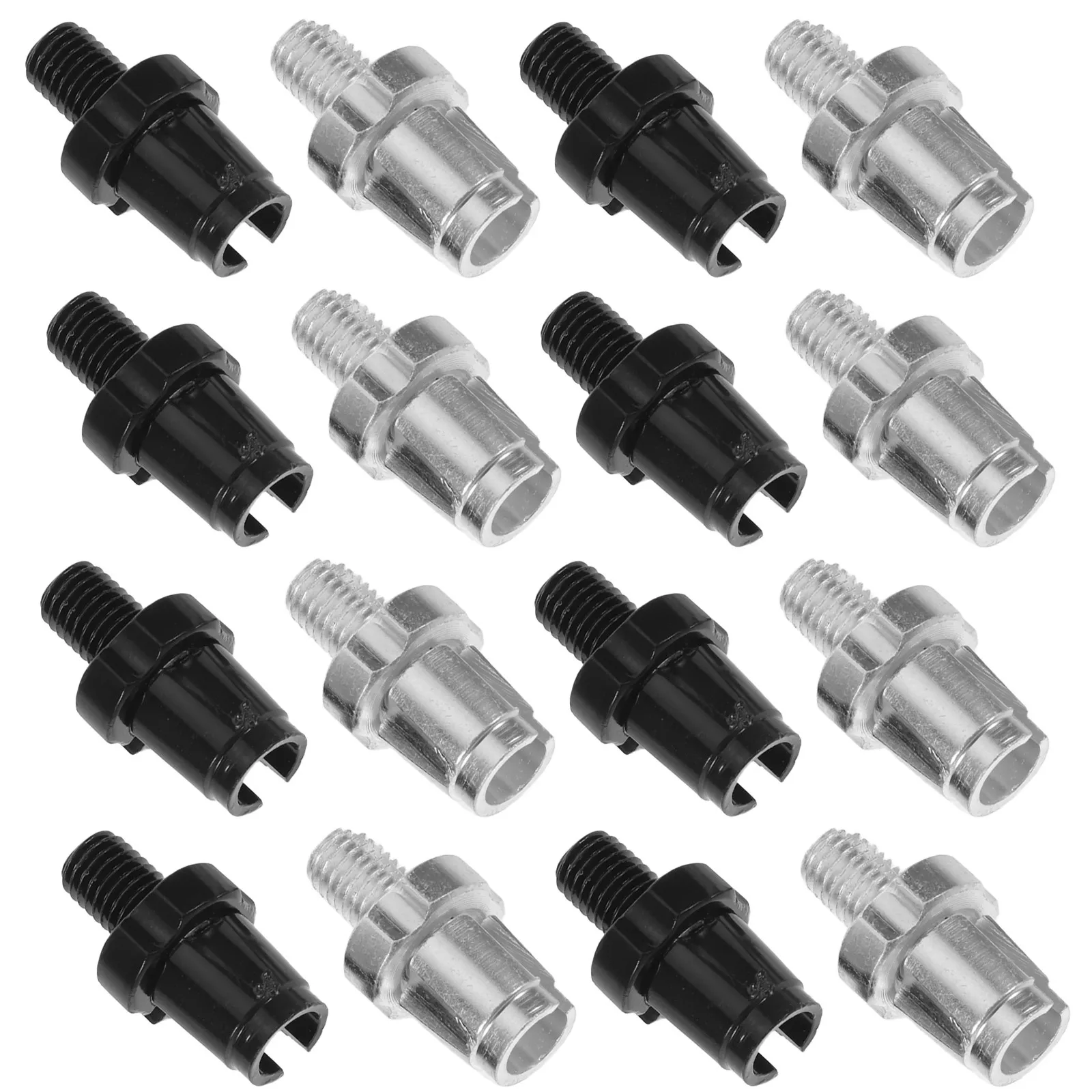 

32Pcs Bicycle Brake Lever Adjuster Screws Black Silver for Mountain Road Bike Brake Cable Adjuster Screw Set Tuning Replacement