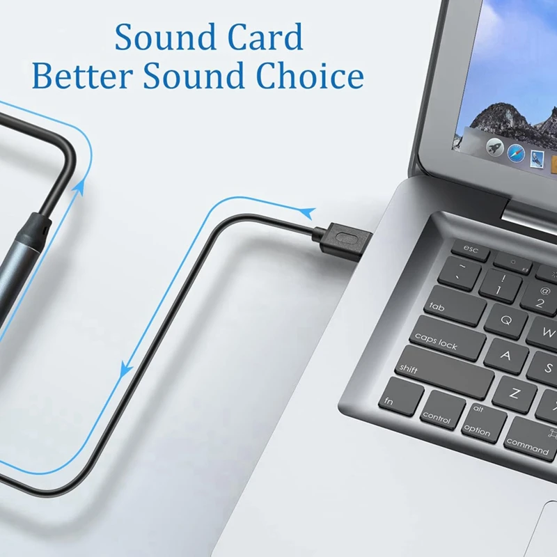 USB إلى محول الصوت البصري USB A إلى الألياف البصرية الصوت SPDIF ميناء اتصال كابل محول الصوت للكمبيوتر المحمول