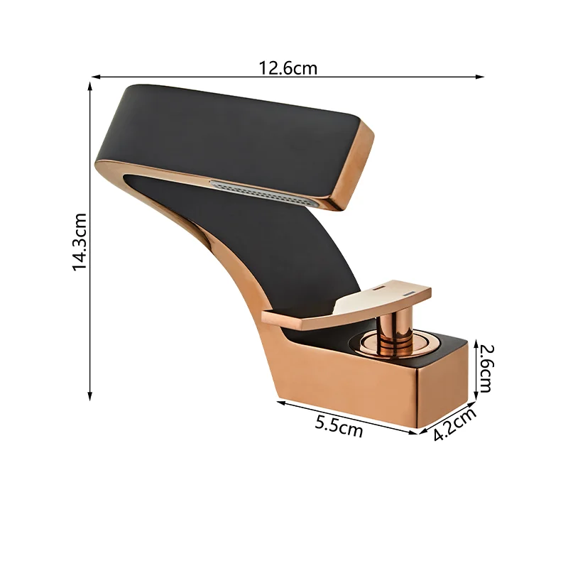 TOLM латунный Смеситель для раковины черного и золотого цвета, смесители для раковины в ванной комнате, смеситель горячей и холодной воды Crane,